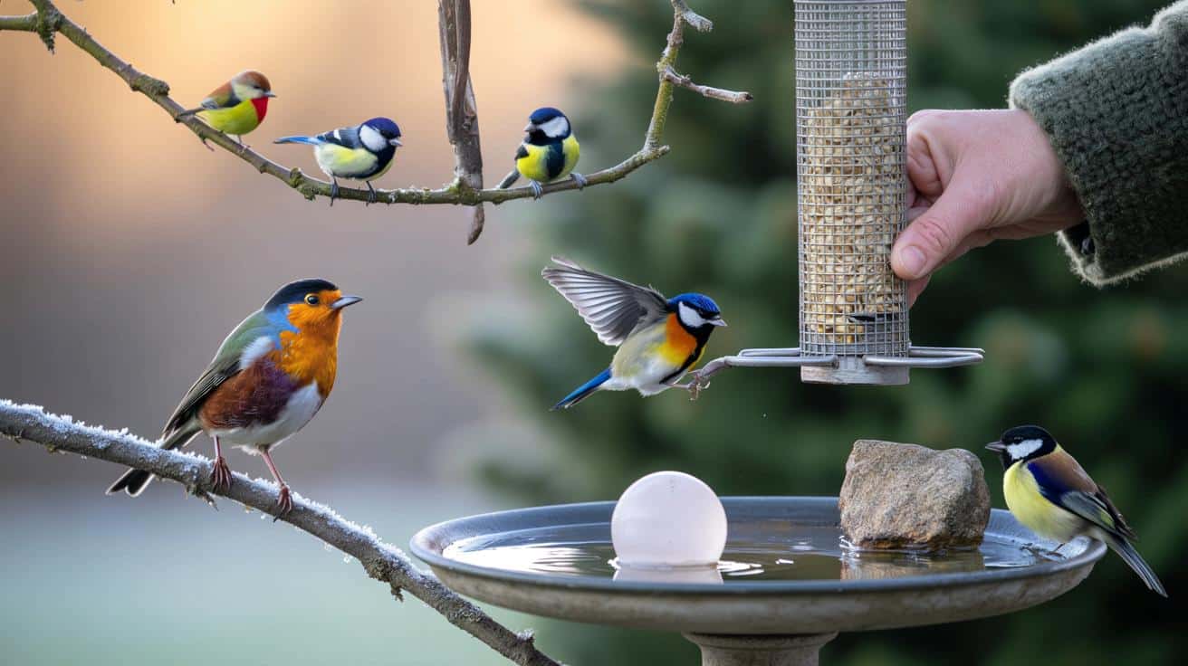 Why some winter birds keep returning to the same garden